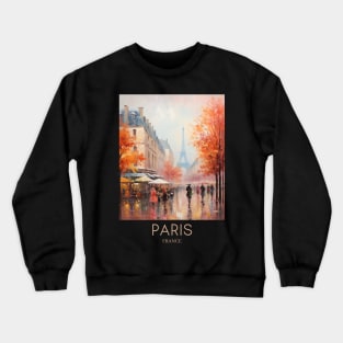 An Impressionist Painting of Paris - France Crewneck Sweatshirt